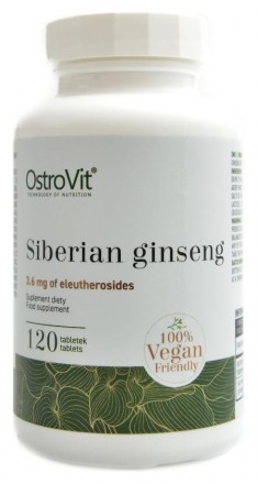 OstroVit Siberian ginseng 120 tablet sibiřský ženšen
