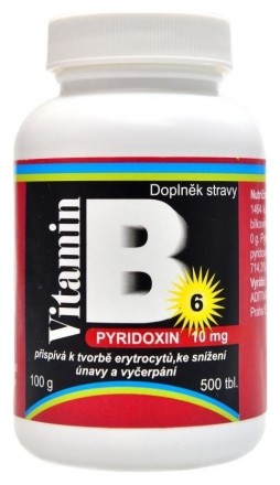 Nutristar Pyridoxin (vit. B6) 500 tbl.