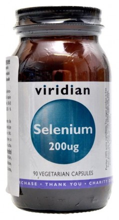 Viridiannutrition Selenium 200 mcg 90 kapslí