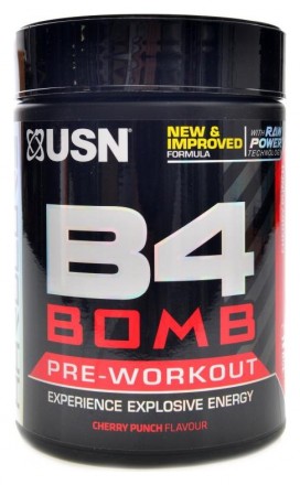 USN B4 bomb extreme pre workout 300 g